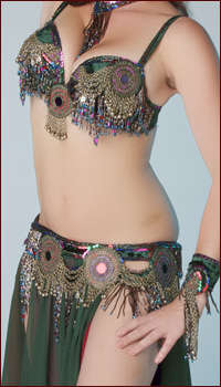 belly dance costume for sale