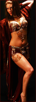 bella belly dance costume