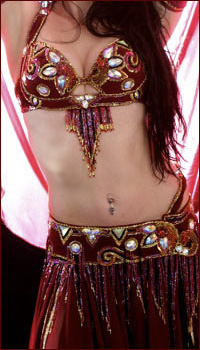 belly dance costume