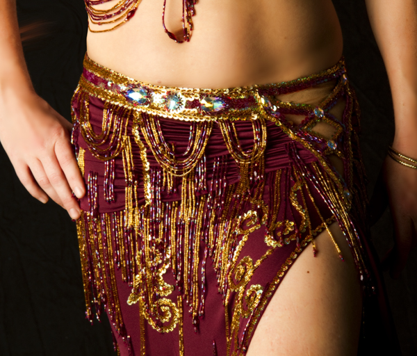 belly dance costume for sale