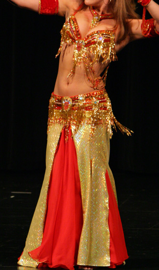 bella belly dance costume