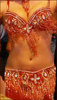 belly dancer costume